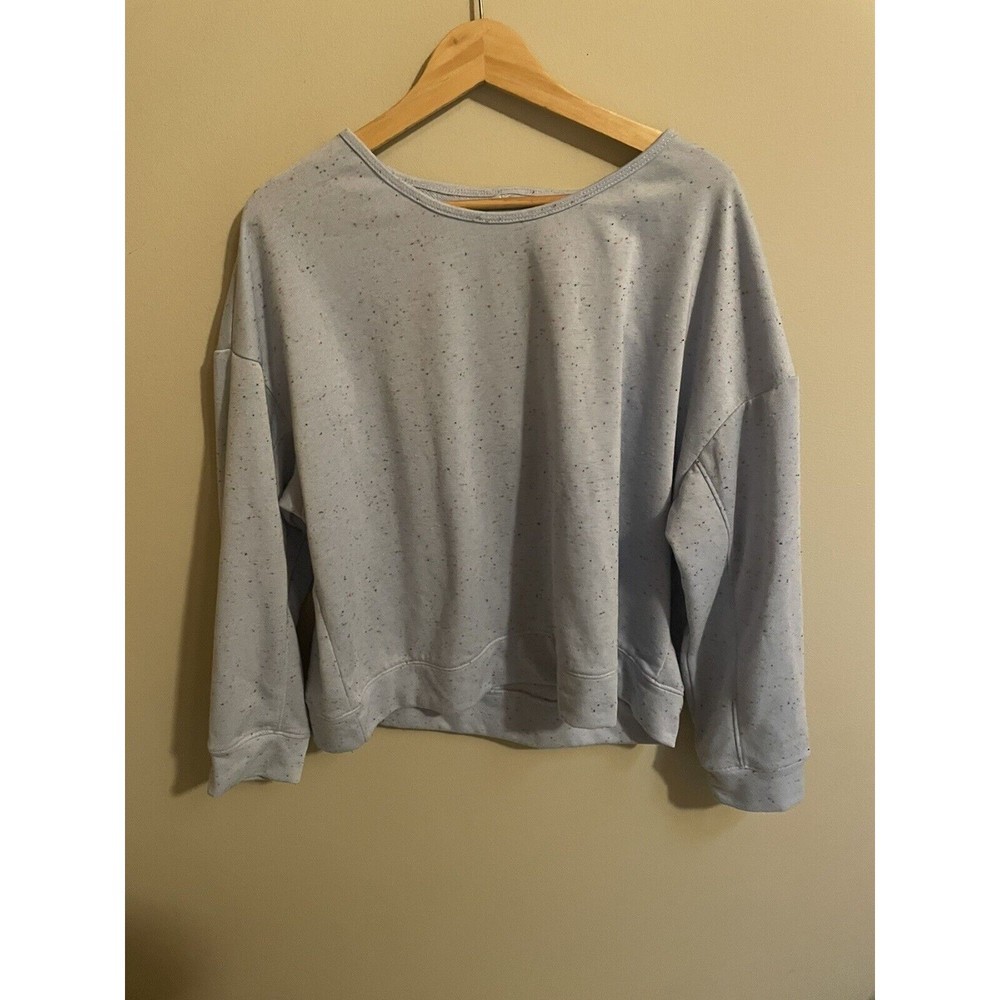 𝅺RBX Womans Pullover Sweatshirt Plus Size ex  blue  Long Sleeve